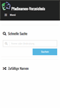 Mobile Screenshot of pfadinamen.ch